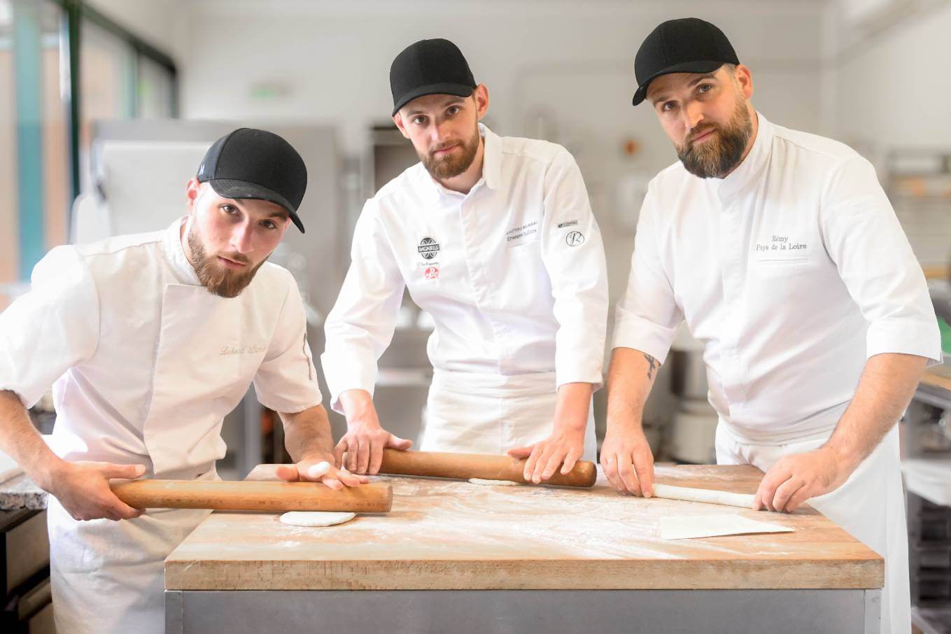 Simon Lebert, Erwann Guillois, Rémy Cloarec