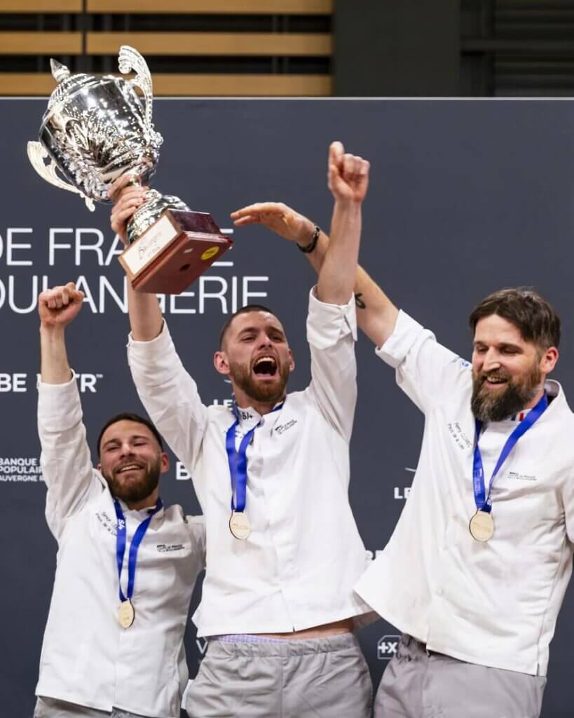 Equipe Pays de la Loire 2 vainqueur de la Coupe de France de Boulangerie 2025.